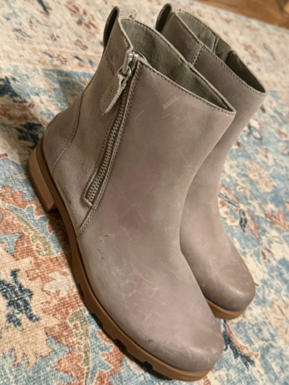 SOREL Emelie Zip Booties  - Size 7 - NWOT